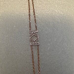 Karl Lagerfeld Made with Swarovski Crystals Rose Gold Bracelet